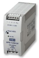 IMO PRECISION CONTROLS - DPS-1-030-24 - 稳压电源 30W 24VDC 1.25A DIN轨安装