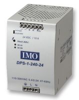 IMO PRECISION CONTROLS - DPS-1-240-24 - 稳压电源 120W 24VDC 10A DIN轨安装