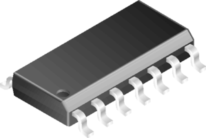 TEXAS INSTRUMENTS - CD74HC30M - 逻辑芯片 8输入与非门 14SOIC