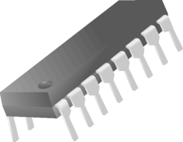 TEXAS INSTRUMENTS - CD74HCT4051E - 逻辑芯片 模拟多路复用器/信号分离器 16DIP