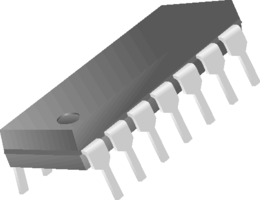 MICROCHIP - MCP6044-I/P.. - 四路运算放大器