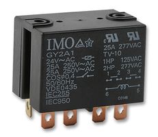 IMO PRECISION CONTROLS - HY2A124AC - 继电器 DPNO 24VAC