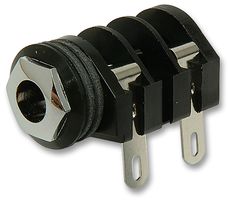 CLIFF ELECTRONIC COMPONENTS - S4BNB - 安全插座，1/4" 开关式 2P