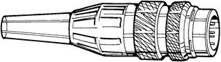 AMPHENOL TUCHEL - T3300-001 - 直电缆圆形公插头