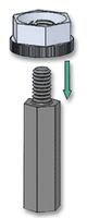 RICHCO - KNF 30 - 螺母 KWIK KNF 30