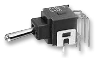 NKK SWITCHES - A28AH - 拨动开关 水平操作 双刀双掷 (通)-断-(通)