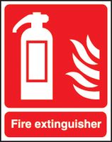 BRADY - F4ADHG - 标志 FIRE EXTINGUISHER(灭火器) 300X250mm