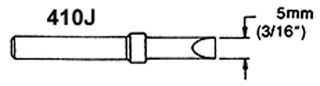 XYTRONIC - 44-415410/JP - 烙铁头 螺丝刀形 耐用 5.0MM