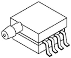 FREESCALE SEMICONDUCTOR - MPX2102GP - 芯片 压力传感器 1369-01-8