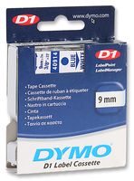 DYMO - 40914 - 打印带 蓝字/白底 9MM