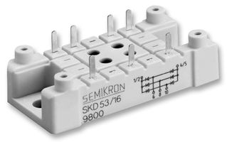 SEMIKRON - SKD53/16 - 桥式整流器 53A 1600V