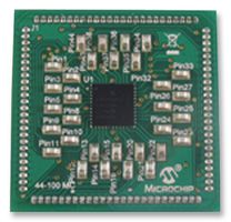 MICROCHIP - MA330017 - 插入式模块 44至100脚 DSPIC33F MC系列