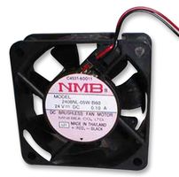 NMB - 2408NL-05W-B50-L00 - 轴流风扇 60X60X20MM 24VDC