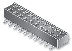 FCI - 55510-110TRLF - 连接器 母 SMT 垂直 10路 Minitek?