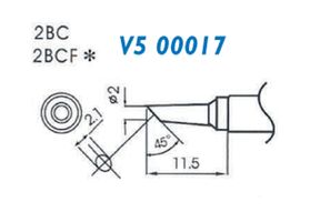 CIF - V500017 - 烙铁头 939M-T-2BC-LF