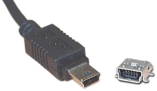 TYCO ELECTRONICS / AMP - 1734035-1 - 插座 Mini-USB B型