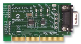 MICROCHIP - MCP2515DM-PTPLS - 子卡套件 PICTAIL PLUS MCP2515