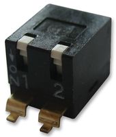 OMRON ELECTRONIC COMPONENTS - A6SR-2104 - 开关 DIL 2路 SMD